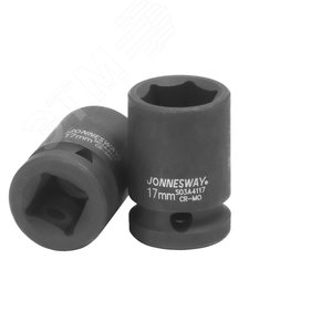 Головка торцевая ударная 1/2''DR, 17 мм