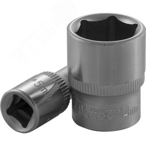 Головка торцевая 1/4''DR, 13 мм