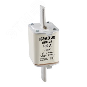 Вставка плавкая ППН-37-X3-2-315А-УХЛ3-КЭАЗ