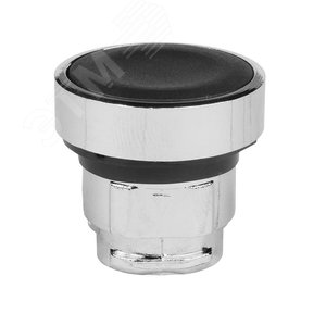Головка кнопки OptiSignal D22 A4-P-2 черная металл ZB4BA2