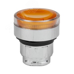 Головка кнопки OptiSignal D22 A4-PL-5 с подсветкой желтая металл ZB4BW353