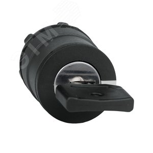 Головка перекл OptiSignal D22 A5-SK-2 2 позиции с ключем пластик ZB5AG2