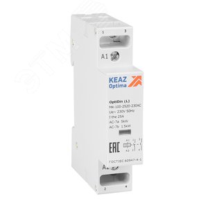Контактор модульный OptiDin MK-100-2520-230AC (L)
