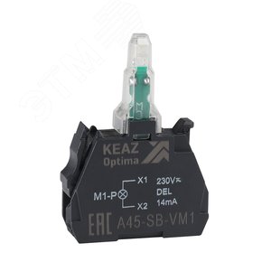 Световой блок OptiSignal D22 A45-SB-VM1 белый 110-230 В AC/DC с защитой от наводок ZBVM1