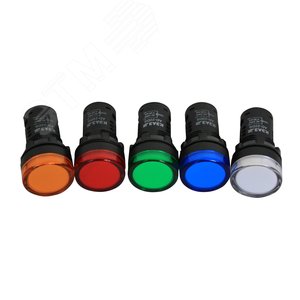 Лампа AD22DS(LED) матрица D22мм белый 230В