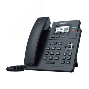 Телефон IP начального уровня  с поддержкой 2 SIP-аккаунтов, с 2 программируемыми кнопками и HD-звуком, 5-сторонняя аудиоконференция, без поддержки Poe