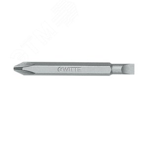 Бита двухсторонняя PH2/щлиц SL 0.8x5.5 х60 мм 1/4'' Industrial