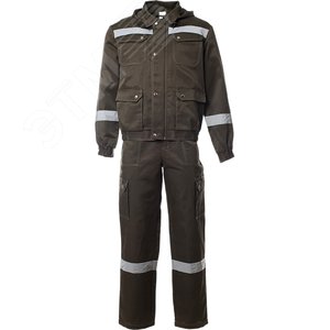 Костюм АНТЕЙ с СОП куртка п к цв. хаки  48-50 96-100 170-176