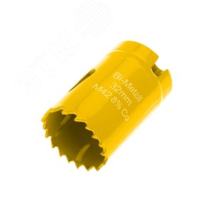Коронка по металлу биметаллическая (Bimetal) 32 мм