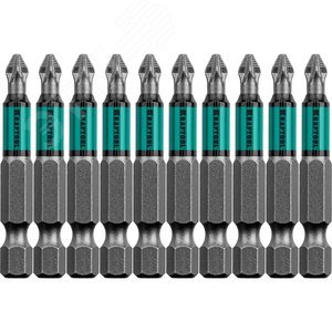 Кованые биты Optimum Line PZ2 50 мм 10 шт