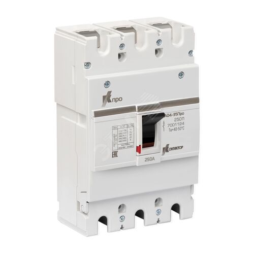 Выключатель автоматический ВА04-35 Про 3p 250 А Icu-25 kA (250П)