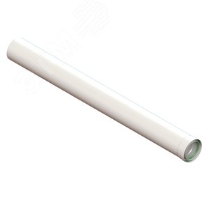 Удлинение d 80/100 мм L 1000 мм утепленное (алюминий)