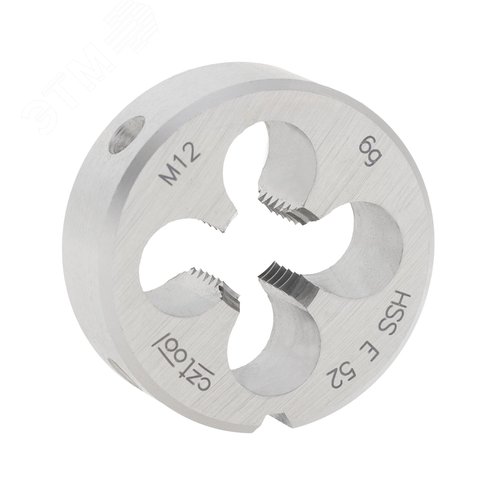 Плашка М12х1,75 HSSE DIN22568 6g 38х14мм