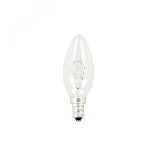 Лампа накаливания ДС 230-40вт Е14 Свеча