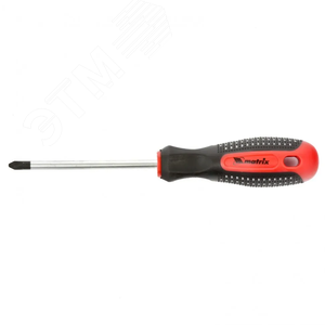 Отвертка Fusion, PH2х100 мм, CrV, 3к рукоятка anti slip