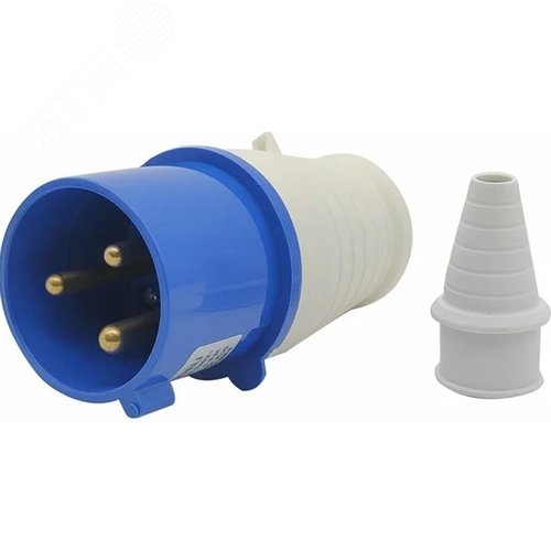 Вилка переносная AM-023 32A 220V/250V 2P+E IP44