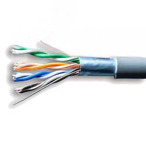 Витая пара F/UTP кат 5e 4х2хAWG24 IN CCA