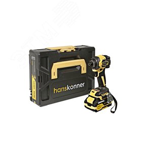 Винтоверт ударный бесщеточный 18В 1BatterySystem 280Нм 1/4' 1x4Ач кейс