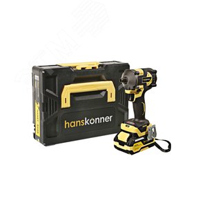 Гайковерт ударный бесщеточный 18В 1BatterySystem 420Нм 1/2' 1x4Ач кейс