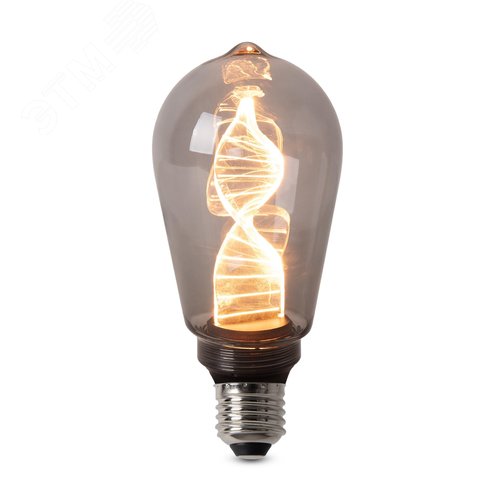 Лампочка филаментная цоколь E27 4W 1800К тип ST64 DNA