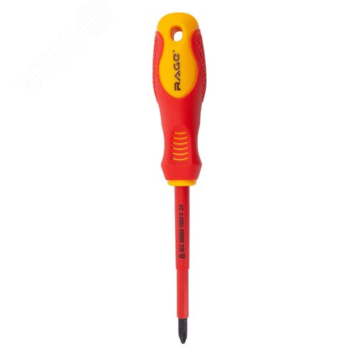 Отвертка диэлектрическая крестовая VDE PH2 x 100