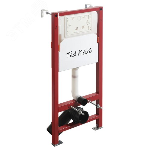 Инсталляция для унитаза Ted Kevo TK-508A.02 с кнопкой хром