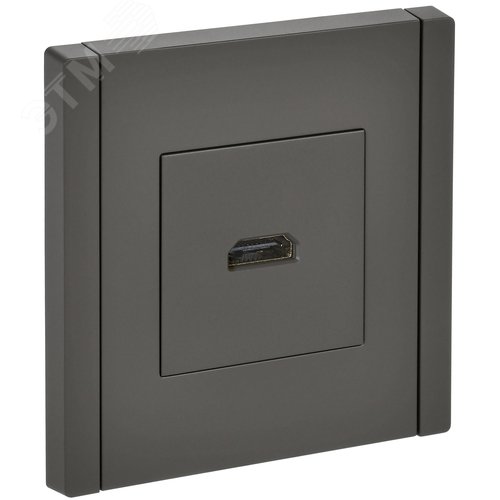 FORTE&PIANO Розетка HDMI FP340 серый IEK