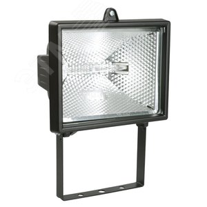 Прожектор ИО500 галогенный черный IP54