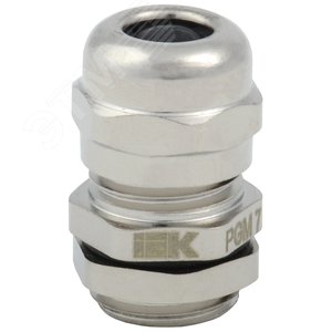Сальник PGM 7 металлический диаметр проводника 3-6мм IP68 IEK