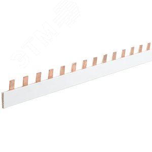 Шина соединительная типа PIN (штырь) 1-фазная 100А (1м)