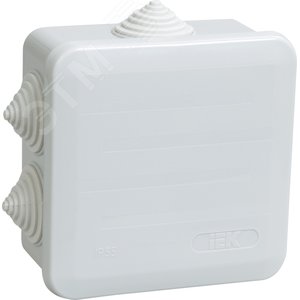 Коробка распределительная КМ41255 100х100х50мм IP44 для наружного монтажа