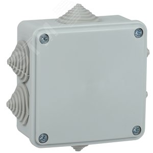 Коробка расп. КМ для о/п 100х100х45мм IP44 6 вв. (7035)