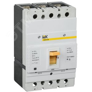 Выключатель автоматический ВА44-39 3Р 500А 35кА IEK