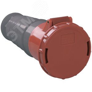Розетка переносная ССИ-235 63А 6ч 380В 3P+PE+N IP54 IEK