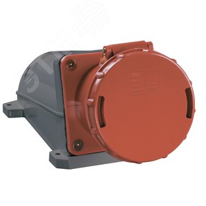 Розетка стационарная ССИ-135 63А 6ч 380В 3P+PE+N IP54 IEK