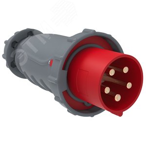 MAGNUM Вилка переносная ССИ-045 125А 6ч 380В 3P+PE+N IP67 IEK