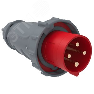 MAGNUM Вилка переносная ССИ-034 63А 6ч 380В 3P+PE IP67 IEK