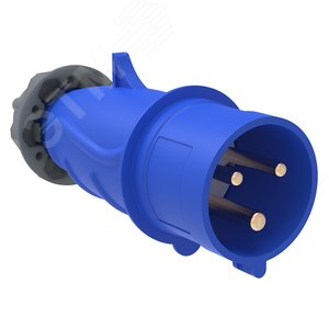 MAGNUM Вилка переносная ССИ-013 16А 6ч 220В 2P+PE IP44 IEK
