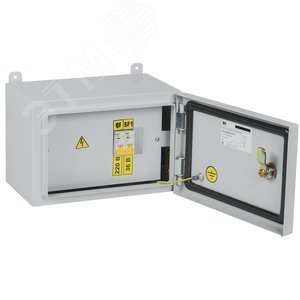 Ящик с понижающим трансформатором ЯТП-0,25 230/36-2 УХЛ2 IP54 IEK