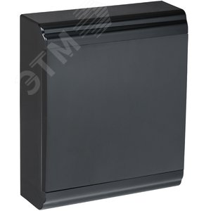 Корпус модульный пл. нав. ЩРН-П-24 PRIME черный IP41