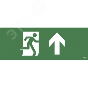 Этикетка самоклеящаяся 350х130 мм ''Фигура/стрелка вверх''