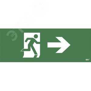 Этикетка самоклеящаяся 350х130 мм ''Фигура/стрелка вправо''