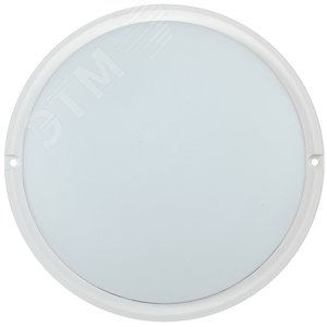 Светильник светодиодный ДПО 4003 15 Вт IP54 4000K круг белый пластик