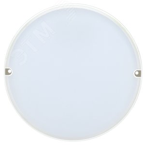 Светильник светодиодный ДПО 2011Д 12Вт IP54 4000К круг белый с акустическим датчиком