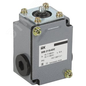 Выключатель концевой ВПК-2110-БУ2, толкатель, IP65