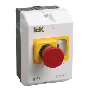 Оболочка защитная с кнопкой Стоп IP54 IEK