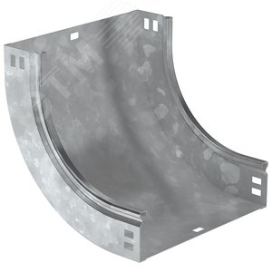 Поворот плавный 90 градусов тип В10 ESCA 80х100 мм HDZ