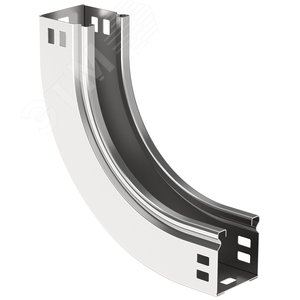 Поворот плавный 90 градусов тип В10 ESCA 50х100 мм