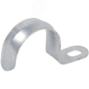 Скоба металлическая однолапковая d=19-20мм
