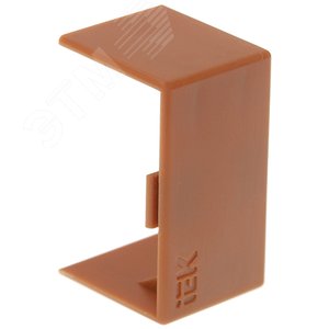 Соединитель на стык ELECOR КМС 20х10 дуб (1 уп.-4 шт.)